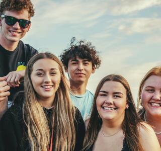 Current Students Hero Student Leaders and Voice